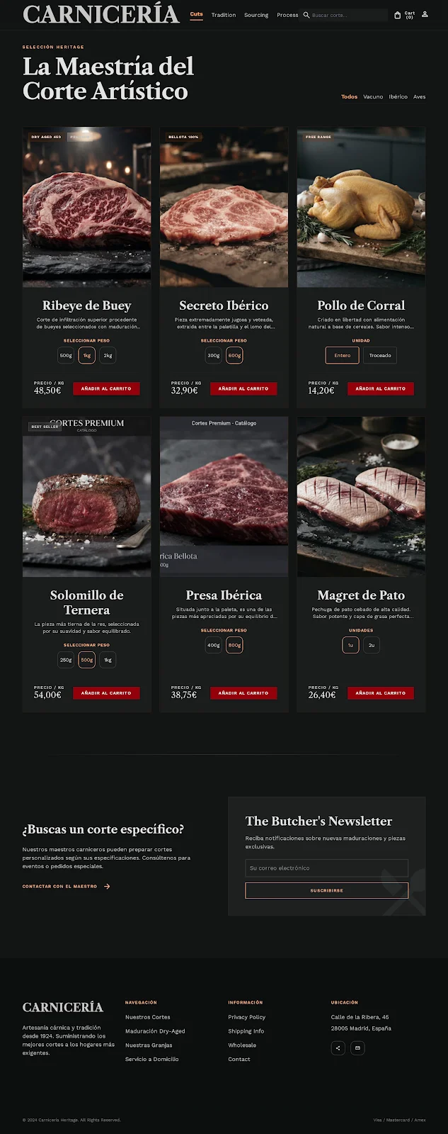 Carnicería Premium