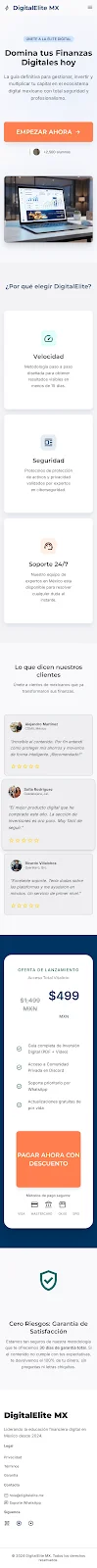Digital Product Landing
