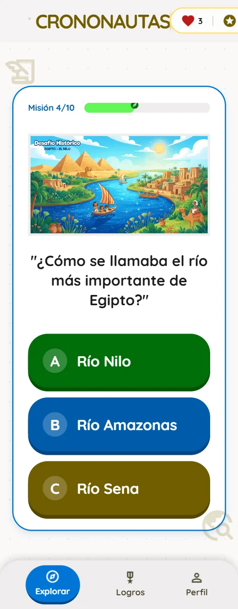 Exploradores de la Historia app