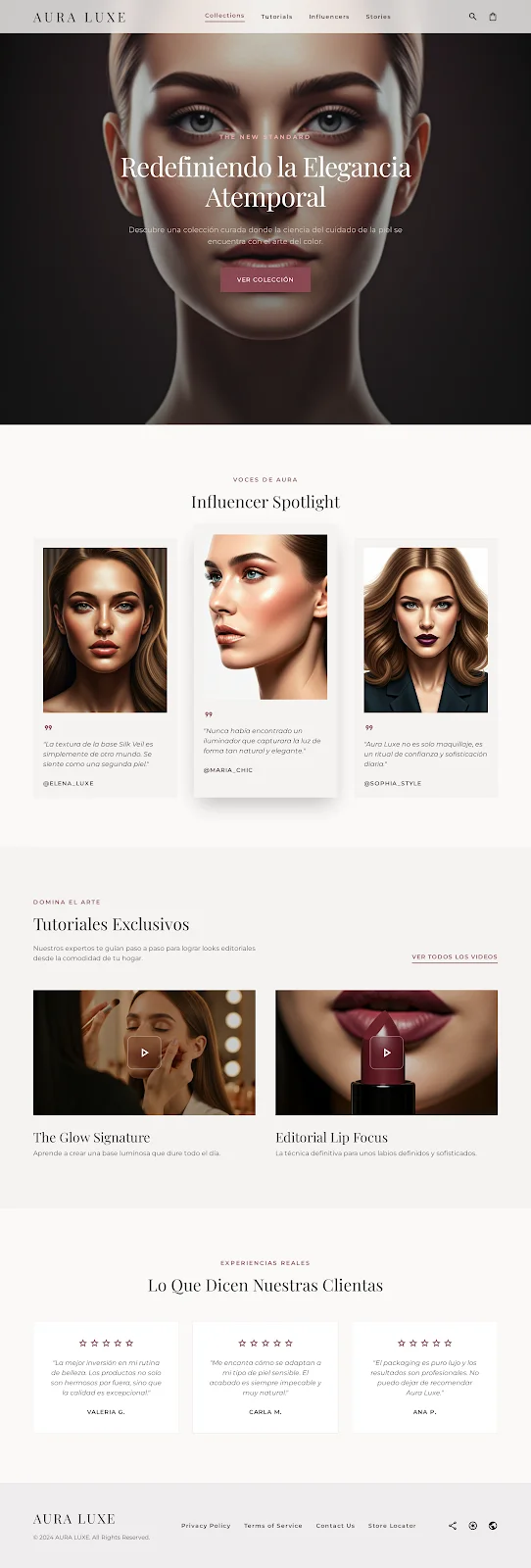 Influencer Beauty Campaign