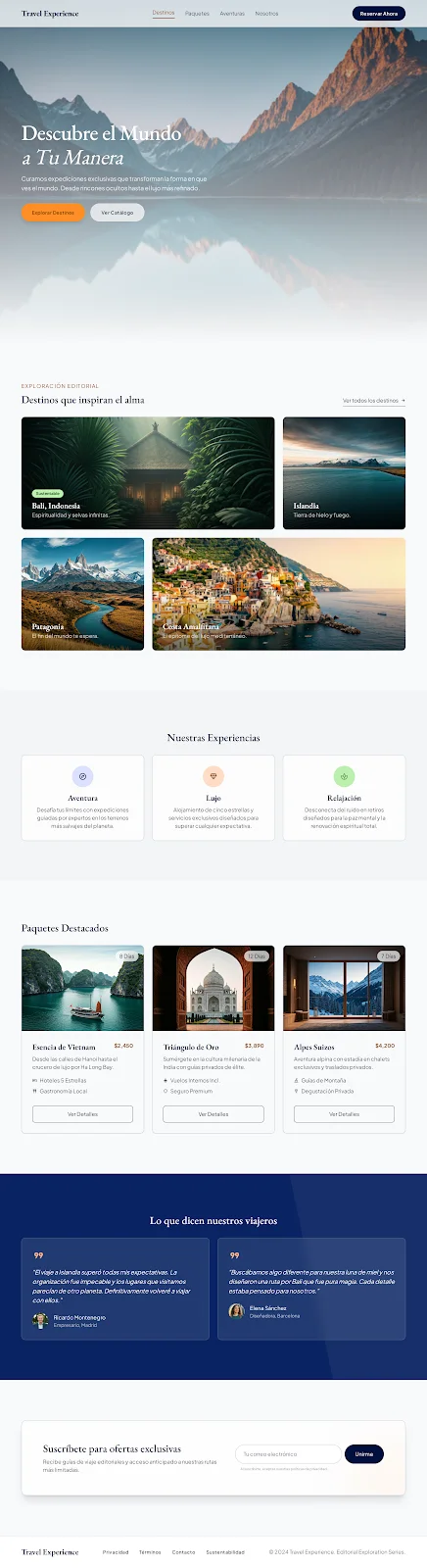 Inspiring Travel Ads